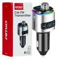 FM vysielač 2× USB-A microSD 12/24V AMiO-04654