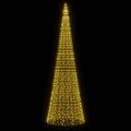 vidaXL LED vianočný stromček 1534 LED teplá biela 500 cm