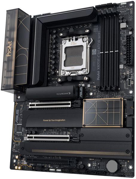 ASUS ProArt X870E-CREATOR WIFI/AM5/ATX Základní deska, AMD X870E, AM5, 4× DDR5 DIMM (max. 192GB), 4× M.2, HDMI, DisplayPort, 2× USB4, Wi-Fi, ATX