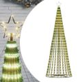 vidaXL LED vianočný stromček 688 LED teplá biela 300 cm