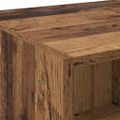 vidaXL Highboard Staré drevo 50 x 42,5 x 185 cm Kompozitné drevo