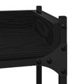vidaXL Polica na práčku Čierny 0ak 67 x 25 x 163 cm Kompozitné drevo