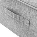 vidaXL Úložné boxy 2 ks látkové 70x40x18 cm sivé