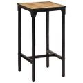vidaXL Barový stôl 60x55x107 cm masívne surové mangovníkové drevo