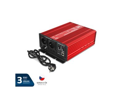 Menič napätia GETI GPIU 1012S 12V/230V 1000W