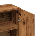 vidaXL Komoda sivý staré drevo 70x34x90 cm spracované drevo