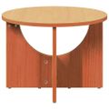 vidaXL Konferenčný stolík Včelí hnedý 50 x 50 x 35 cm Borovicový masív