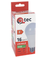 LED žiarovka Qtec 16W 1440lm A60 E27 2700K