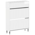 vidaXL Skriňa na topánky ZWOLLE 78 x 24 x 103 cm Kompozitné drevo