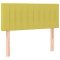 vidaXL Čelo postele zelené 100x5x78/88 cm látka