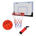 Vnutorný mini basketbalový kôš set s loptou a pumpou