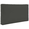 vidaXL Vankúš na vonkajšiu pohovku Polyester Antracitová 80 x 80 cm