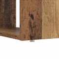 vidaXL Stôl Staré drevo Kompozitné drevo 113 x 54 x 120 cm