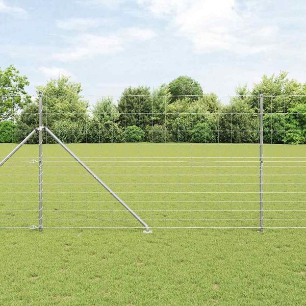 vidaXL Zváraný drôtový plot s hrotmi 50 x 1,5 m (Š x V)