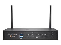 SonicWall TZ Series (Gen 7) TZ370W - Bezpečnostné zariadenie - 1GbE - Wi-Fi 5 - 2,4 GHz, 5 GHz - SonicWALL Secure Upgrade Program - desktop