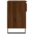 vidaXL Botník hnedý dub 70x36x60 cm spracované drevo