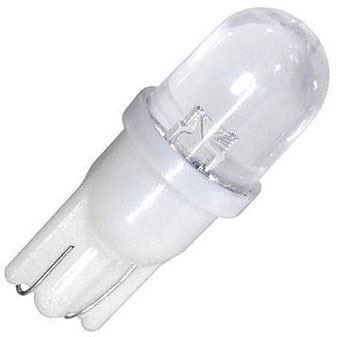 Žiarovka LED T10 12V/0,3W biela bodová