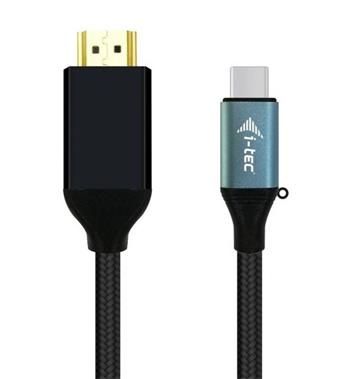 i-tec USB-C HDMI kabelový adaptér 4K / 60 Hz 150cm Kábel, USB 3.1 typ C na HDMI, 60Hz, 150cm, čierny