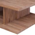vidaXL Konferenčný stolík 70x70x30 cm teakový masív