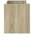 vidaXL TV skrinka dub sonoma 100x35x40 cm spracované drevo