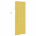 vidaXL Roleta Žltá 60 x 160 cm Bambus