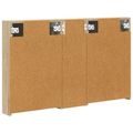 vidaXL Set kabinetov do kúpeľne 3 ks 100 x 10,5 x 60,5 cm