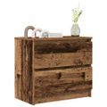vidaXL TV skrinka Old Wood 60x35x54 cm Engineered Wood