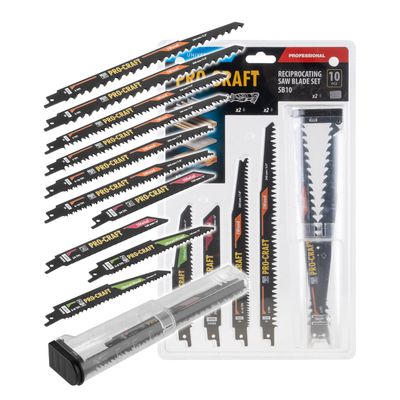 Krájače na pílové chvosty PROCRAFT SB10 10ks