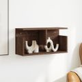 vidaXL Nástenná skrinka 60x20x30 cm hnedý dub kompozitné drevo