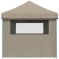 vidaXL Party stan Pop-up 580 x 292 x 315 cm Sivohnedá Oxfordská látka