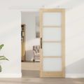 vidaXL Posuvné dvere ORKDAL 73,5 x 198,5 cm Prírodná