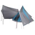 vidaXL Tipi stan so strechou s úložiskom Modrá 510 x 690 x 330 cm taft