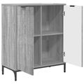 vidaXL Servírovacia skriňa Sivý Sonoma 69,5 x 33 x 82 cm