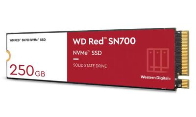 WD Red SN700 POWERED BY SANDISK/250GB/SSD/M.2 NVMe/5R SSD disk, interný, 250GB, M.2 2280, NVMe, PCIe Gen3