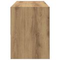 vidaXL Regál na topánky stohovateľné dub artisan 89,5x30x40 cm