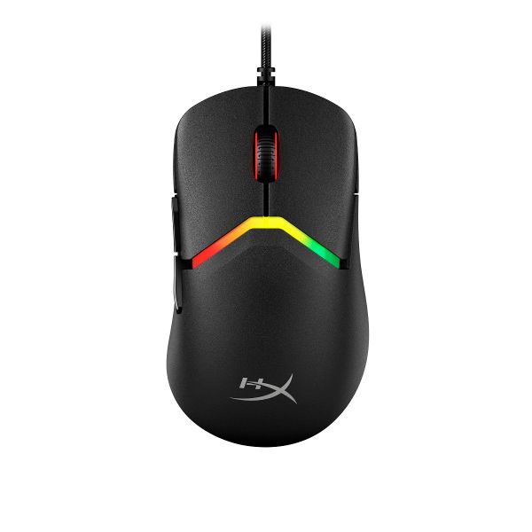 HyperX Pulsefire Saga/Herná/Optická/Pre pravákov/26 000 DPI/Drôtové USB-A/Čierna