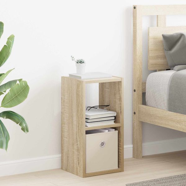 vidaXL Nočný stolík Sonoma dub 25,5 x 22 x 49,5 cm Kompozitné drevo