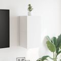 vidaXL Nástenné TV skrinky 2 ks biele 30,5x30x30 cm