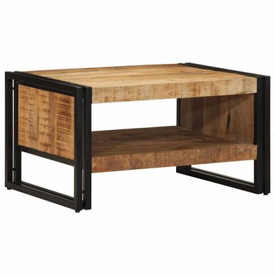 vidaXL konferenčný stolík 70x50x38 cm masívne hrubé drevo mango