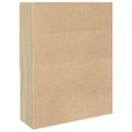 vidaXL Skrinka na práčku dub sonoma 70,5x24x90 cm