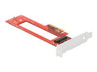 Radič úložiska - 1 kanál - NVMe - nízky profil - PCIe 3.0 x4