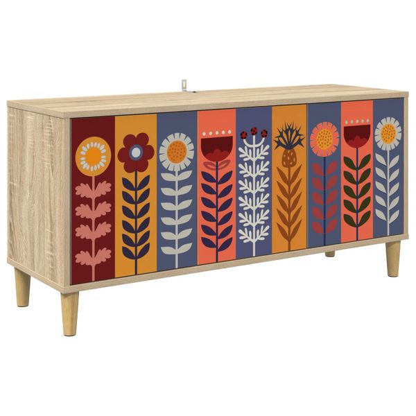 vidaXL TV skrinka ESSEN 102 x 33 x 50 cm Sonoma Kompozitné drevo