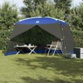 vidaXL Stan s moskytiérou so strechou Azúrová modrá 380 x 380 x 225 cm