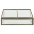 vidaXL Skleník 100x65x40 cm jedľové drevo