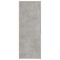vidaXL Komoda betónovo sivá 80x30x80 cm spracované drevo