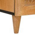 vidaXL Servírovacia skriňa 80 x 33 x 75 cm Masívne mango drevo