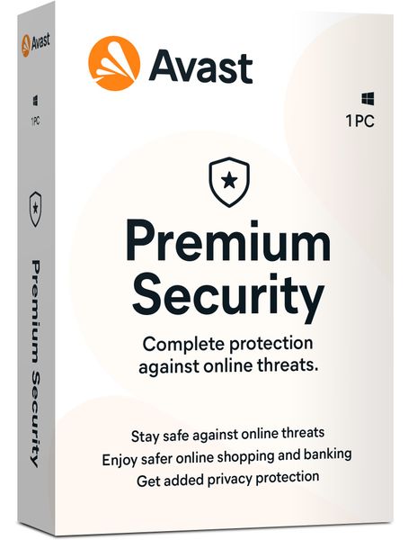 Avast Premium Security for Windows 1 PC 2Y