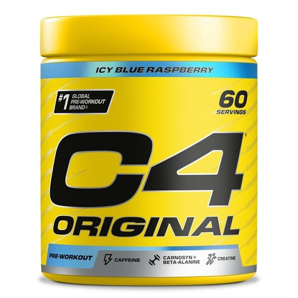 C4 Originál - Cellucor, modrá malina, 396 g