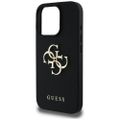 Puzdro Guess Hardcase PU Grained Big 4G a Classic Logo pre iPhone 16 Pro Max 6,9" Čierna