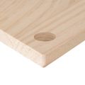 vidaXL Doska stolíka 110x60x2,5 cm masívne borovicové drevo